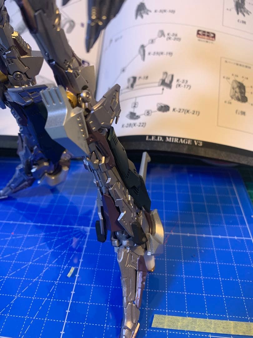 【完成品】IMS 1/100 レッドミラージュV3 単騎仕様