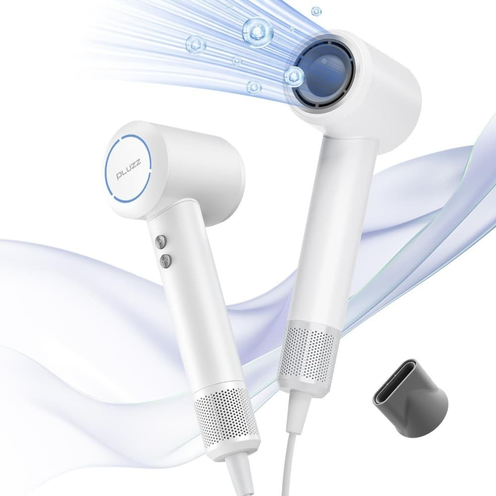 コンパクト 低騒音 PLUZZ ドライヤー