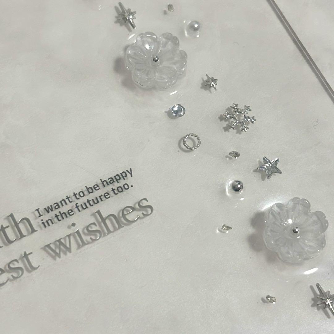 ✨みく✨A6 アクリルレジンバインダー　リング付き×２セット