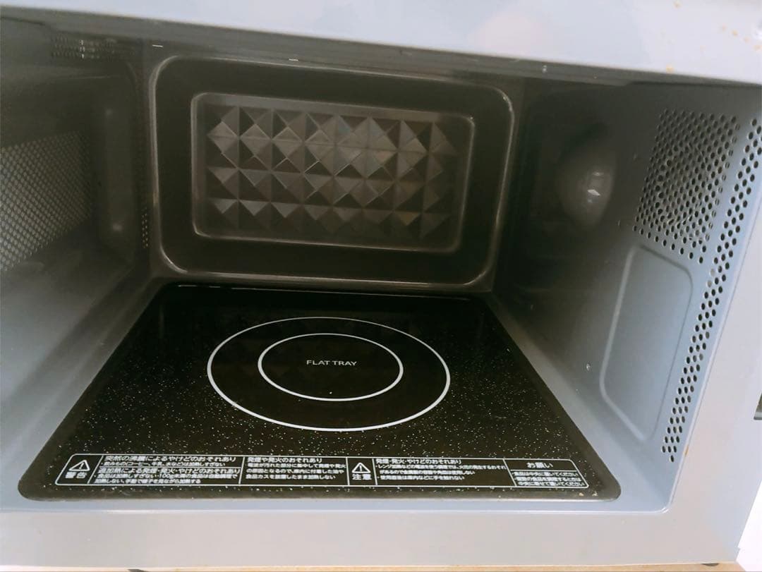 TOSHIBA 東芝電子レンジER-SM17 2021年製 温め 解凍 フラット