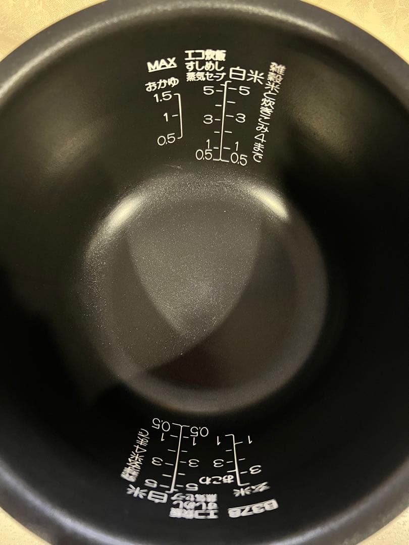 【中古】内釜 象印マホービン圧力IH炊飯ジャー炊飯器用