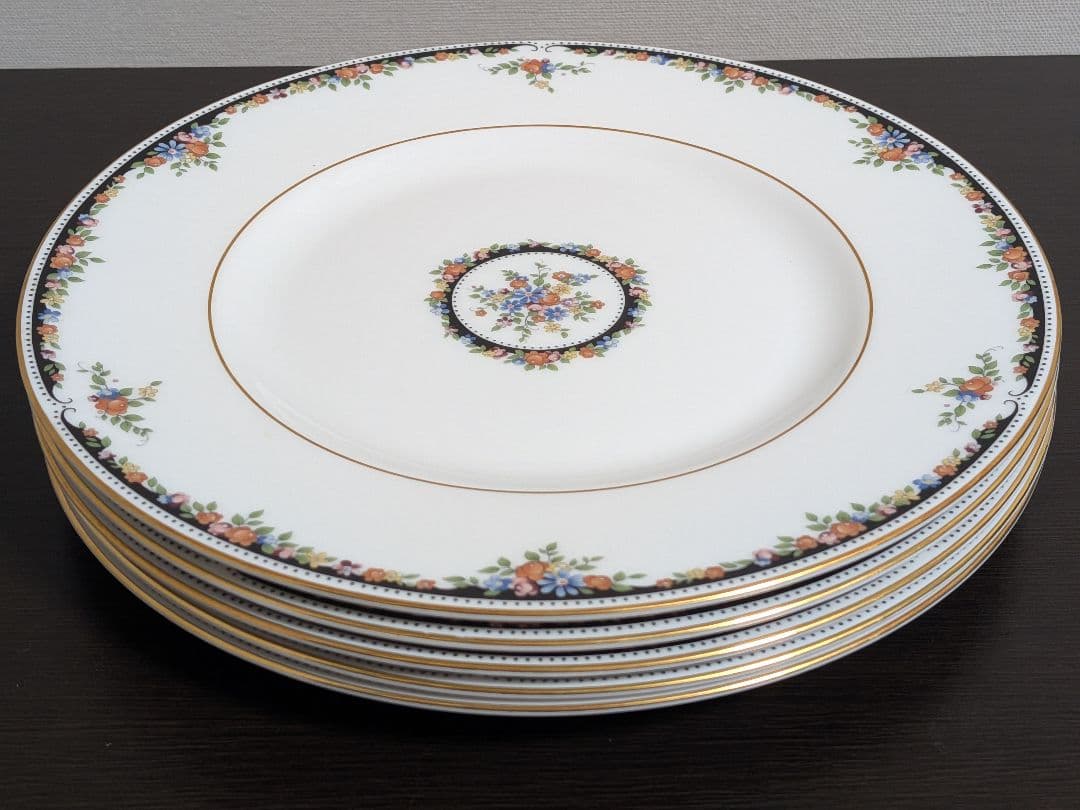 ウェッジウッド　オズボーン　23cm　プレート　5枚　新品未使用