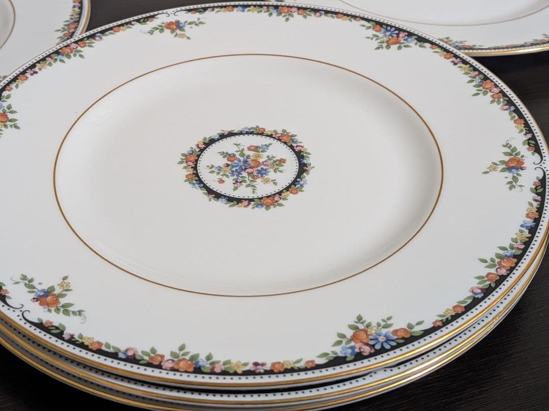 ウェッジウッド　オズボーン　23cm　プレート　5枚　新品未使用