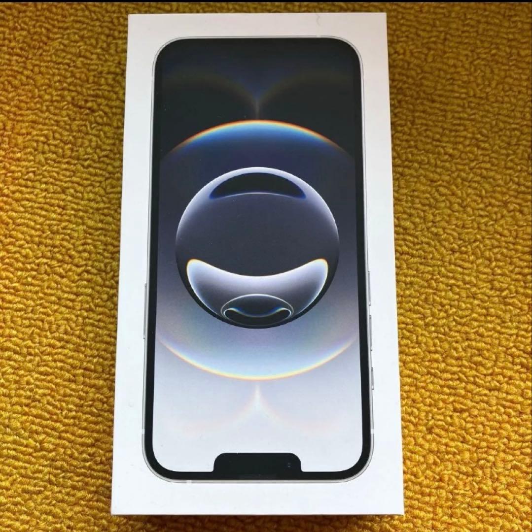 オマケ付き　新品未開封　iPhone16e 128G ホワイト　SIMフリー