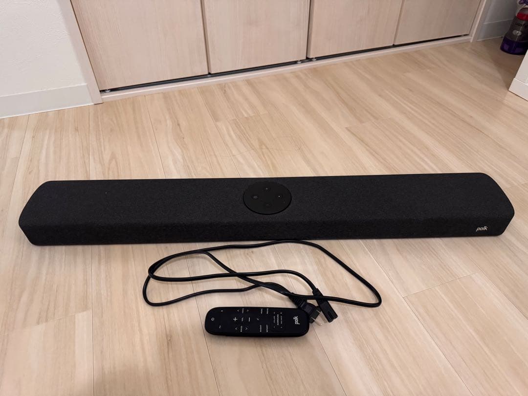 美品 Polk React 2021年Alexa搭載 サウンドバー