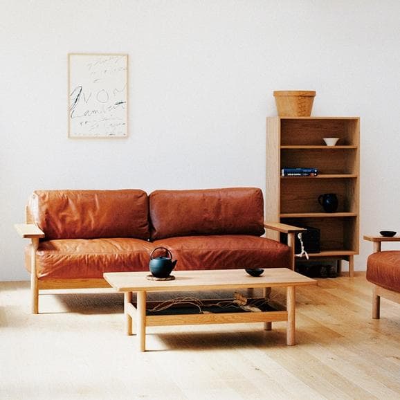 DIMANCHE SOFA ディモンシュ ソファ レザー 2.5人掛け