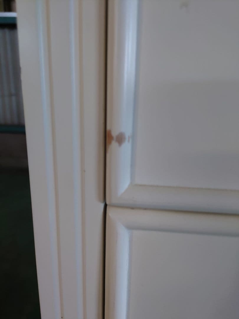 チェスト　白家具　猫脚　シャビーシック　ロココ　フレンチカントリー　サイドボード