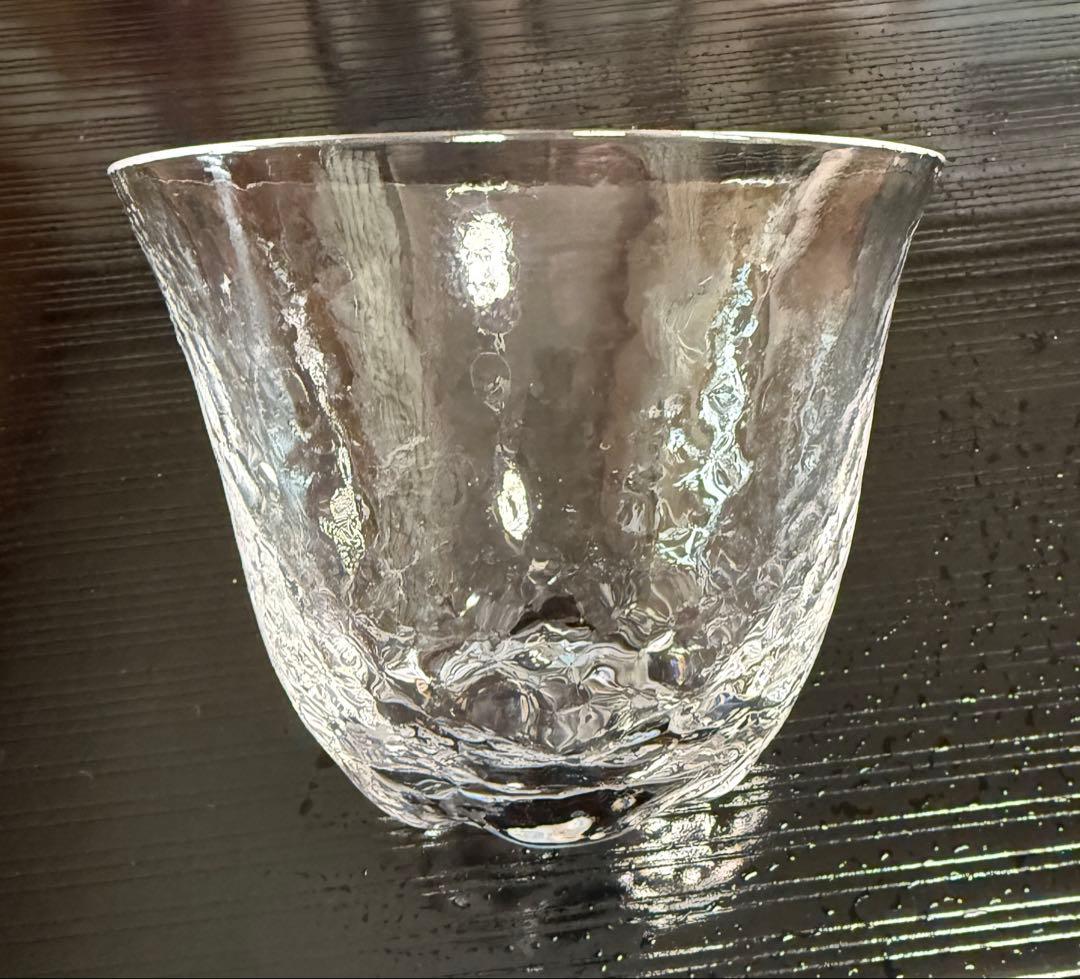 銀座WAKO 淡雪冷茶碗　グラス5P　河上恭一郎作