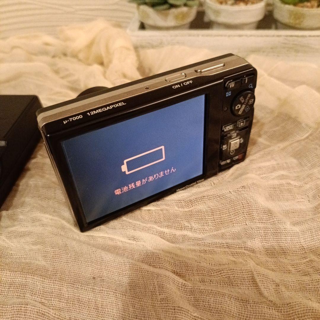 【通電確認済】OLYMPUS μ-7000 ピンク　オリンパス　デジタルカメラ