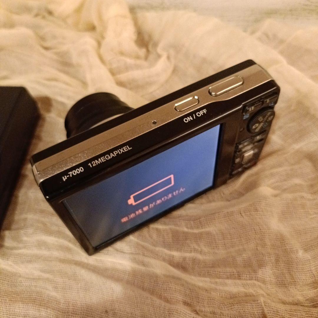 【通電確認済】OLYMPUS μ-7000 ピンク　オリンパス　デジタルカメラ