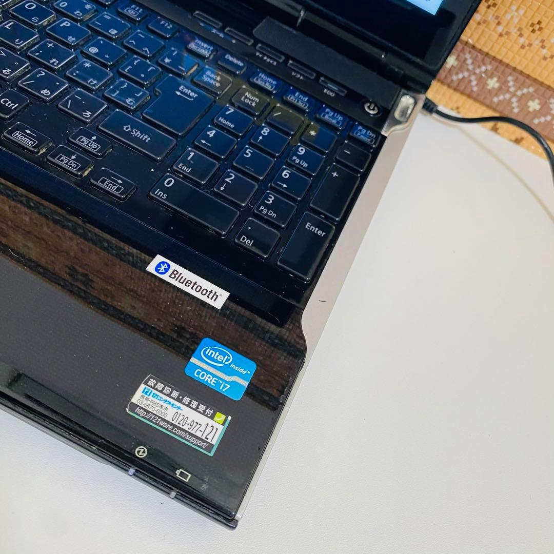 Y981 NECノートパソコンi7メモリ8G高速SSDサクサクWindows11