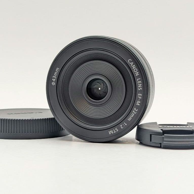 Canon キャノン EF-M 22mm f2 動作OK・極美品