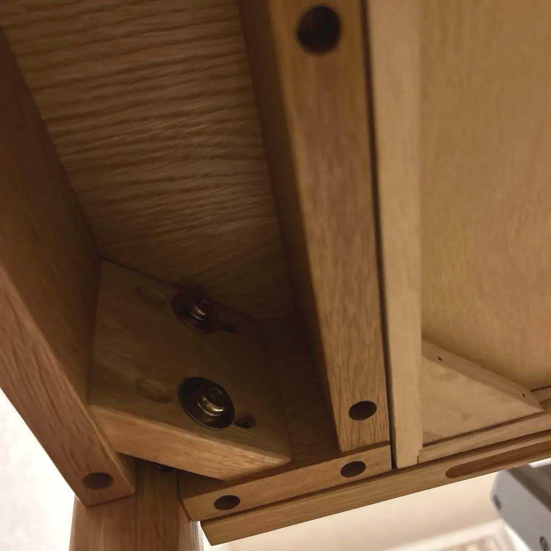 無印良品●無垢材デスク