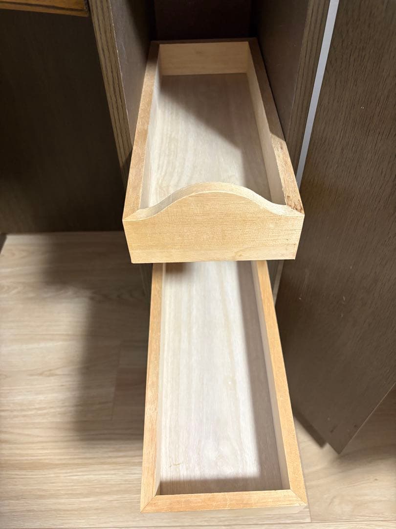 大塚家具　木製ドレッサー　鏡台　椅子なし