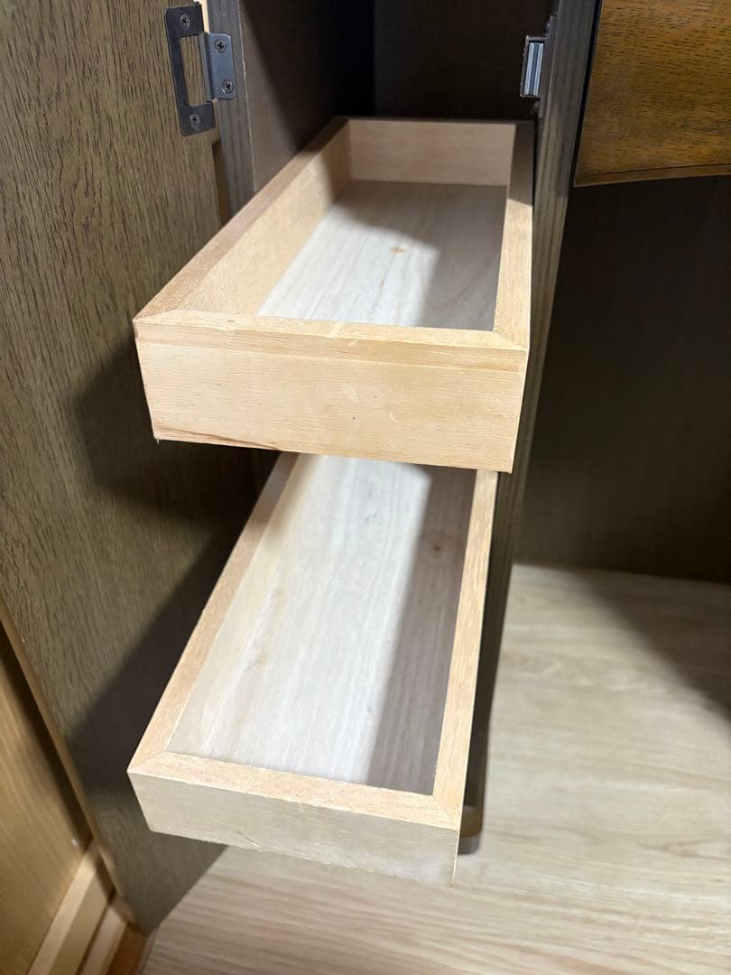 大塚家具　木製ドレッサー　鏡台　椅子なし