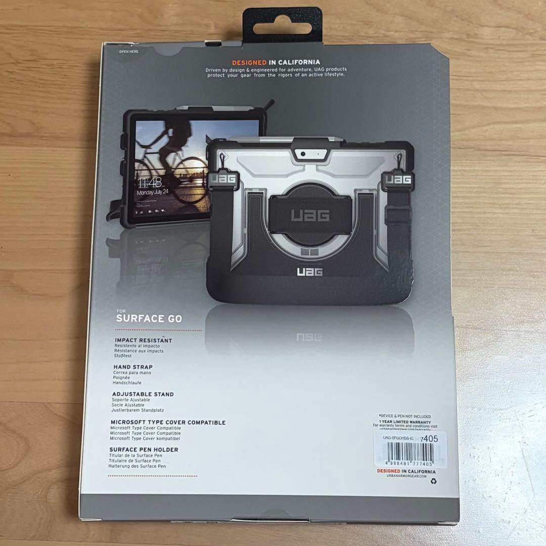 ②新品 UAG Surface Go 4/3/2/Go用耐衝撃ケースPLASMA