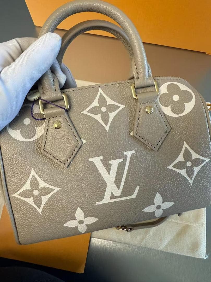 Louis Vuitton グレー モノグラム ハンドバッグ~~~