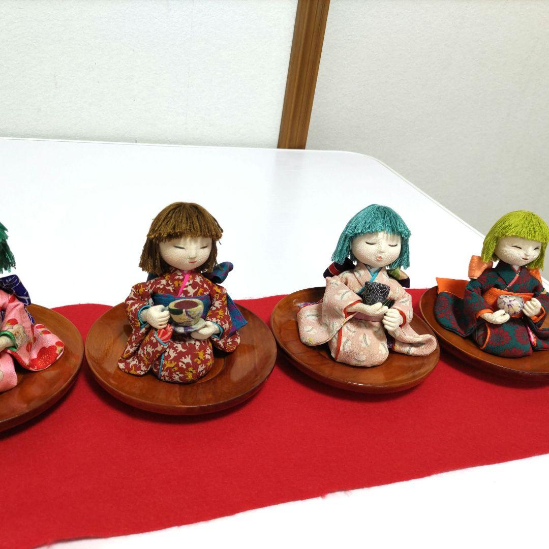 創作人形 お茶会 ひな祭り市松人形