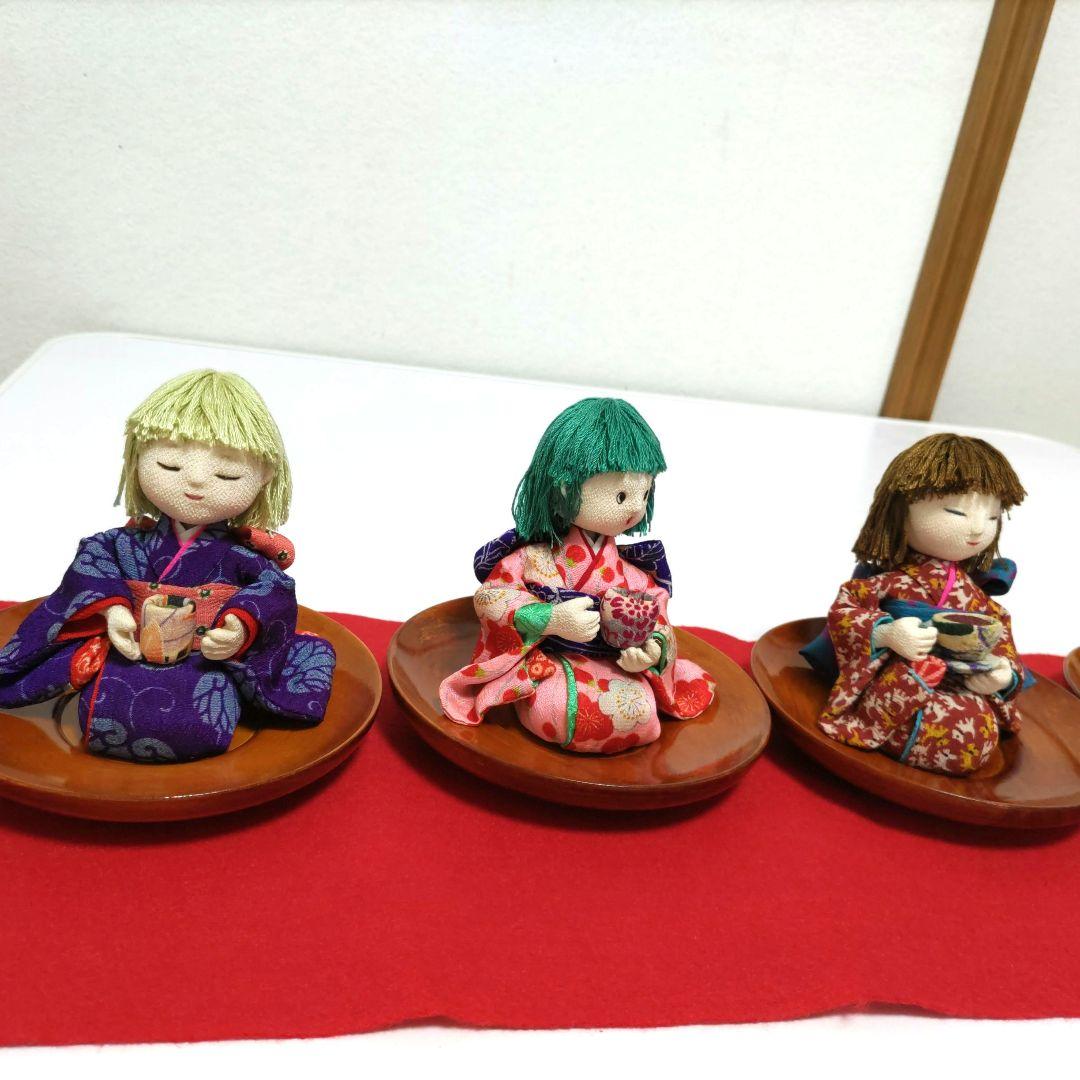 創作人形 お茶会 ひな祭り市松人形