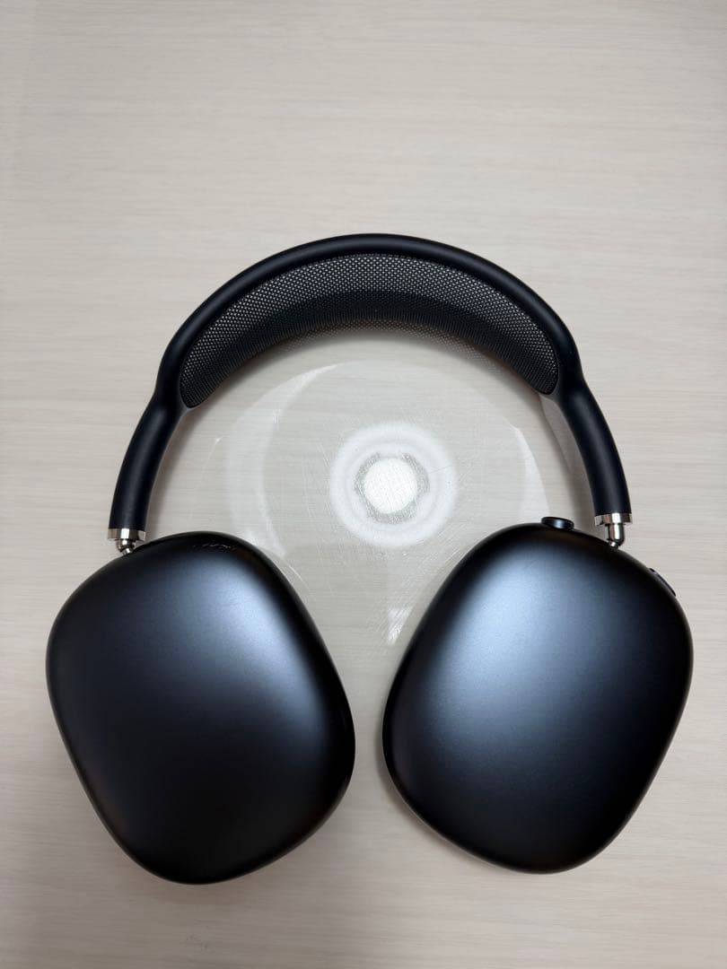 AirPods MaxミッドナイトAppleCare+付 純正イヤーパッド未使用
