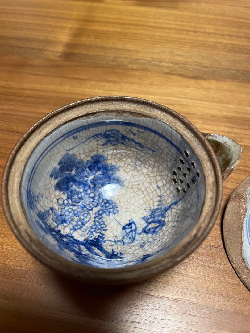 陶磁器　宝瓶　急須　時代品