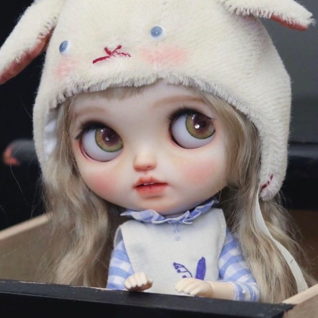 カスタムブライス かわいい 人形 優しい 海外作家様 ナチュラルメイク 自然