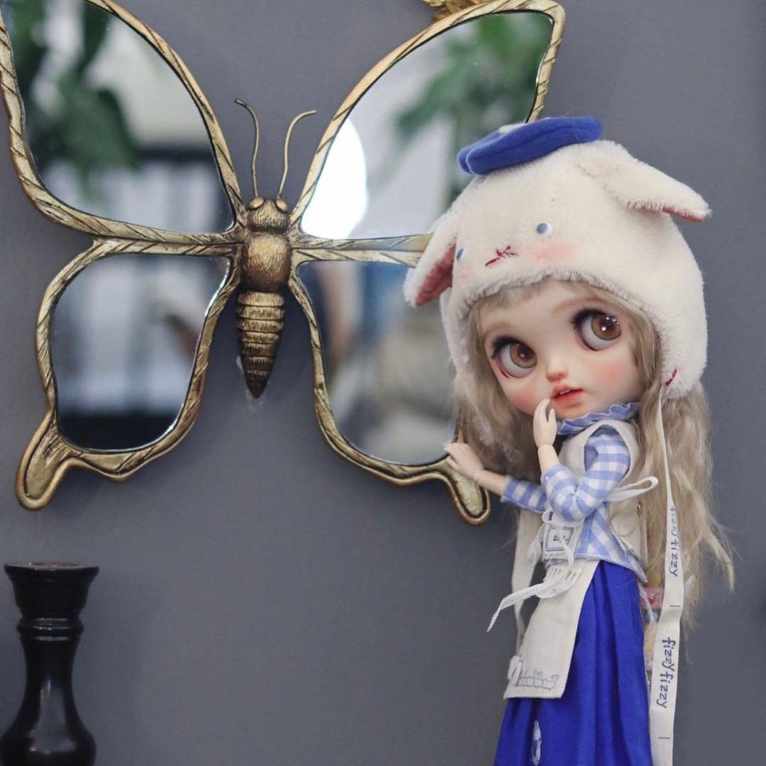 カスタムブライス かわいい 人形 優しい 海外作家様 ナチュラルメイク 自然