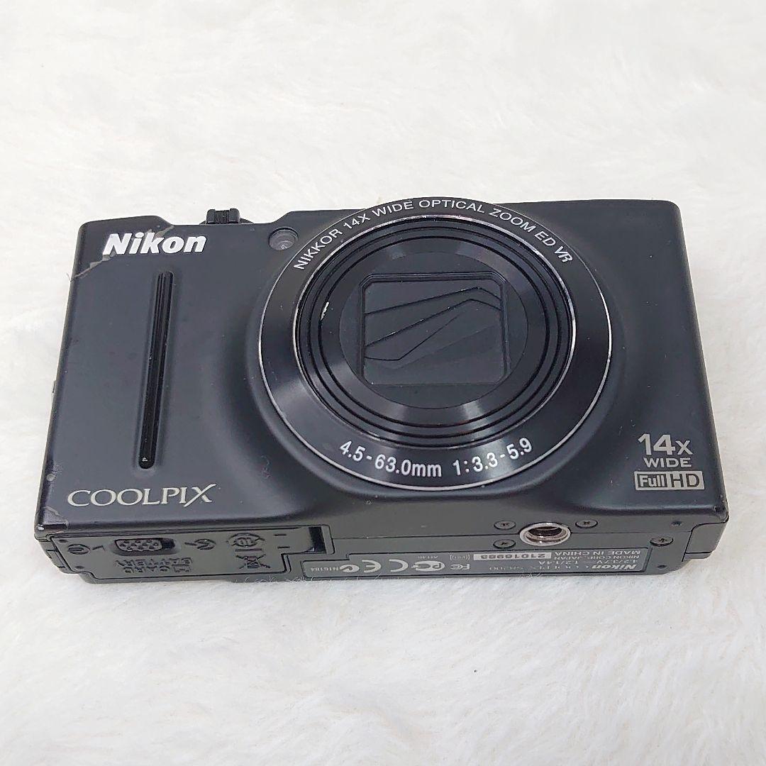 ✨美品✨Nikon COOLPIX S8200 ブラック 動作品 箱付き
