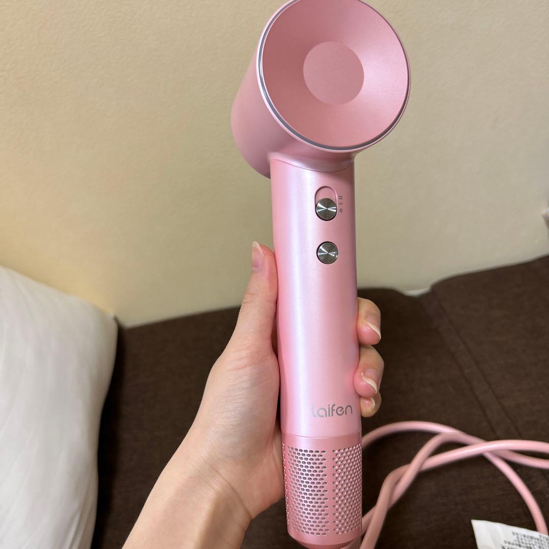 ピンク ヘアドライヤー コンパクト