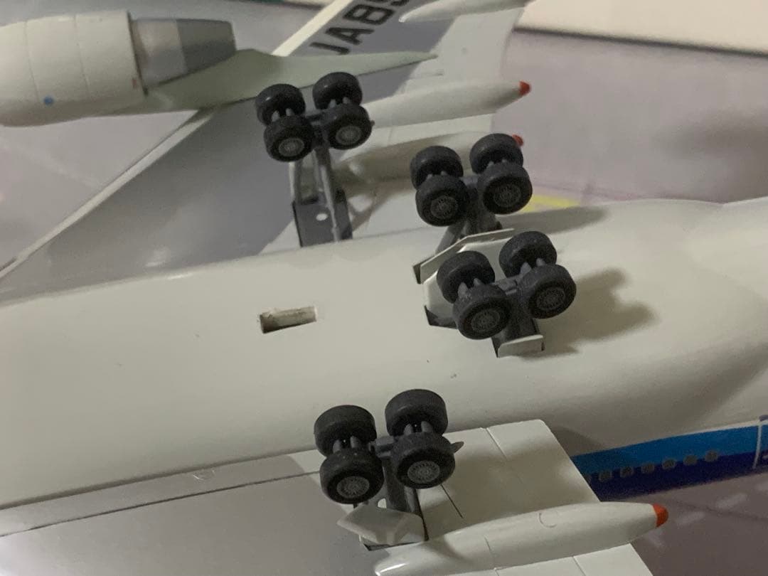 全日空商事公式モデルＢ７４７－４００ｙｏｋｏｓｏ塗装機プラスティック樹脂製モデル