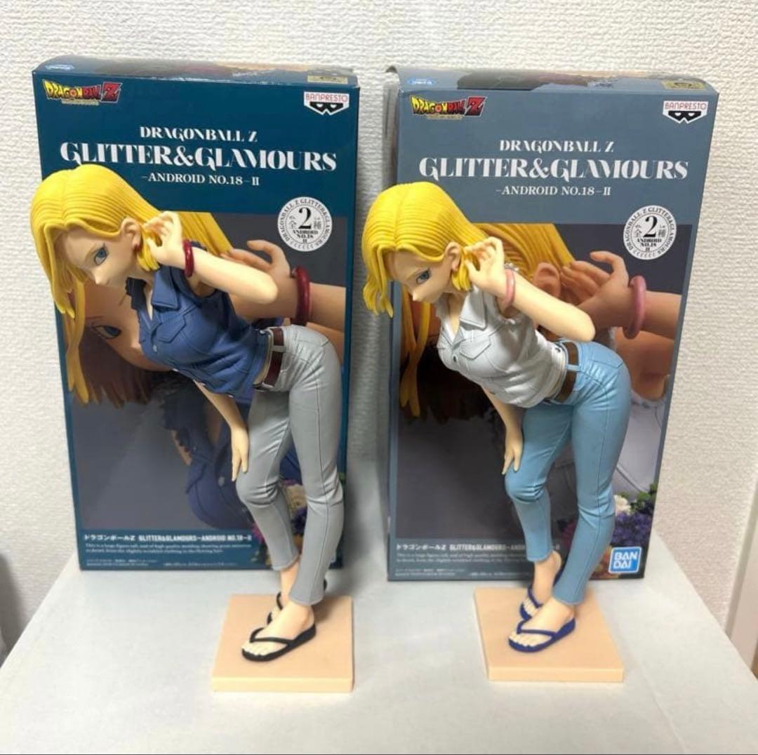 ドラゴンボールZ　人造人間18号　GLITTER&GLAMOURS　フィギュア