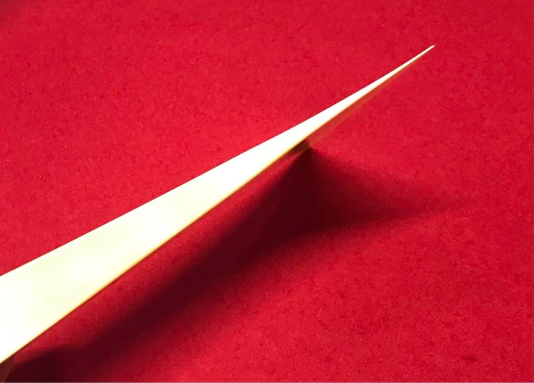 三味線撥56 天然素材白材/弦楽器/楽器