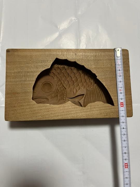 和菓子　型枠　木枠　鯛