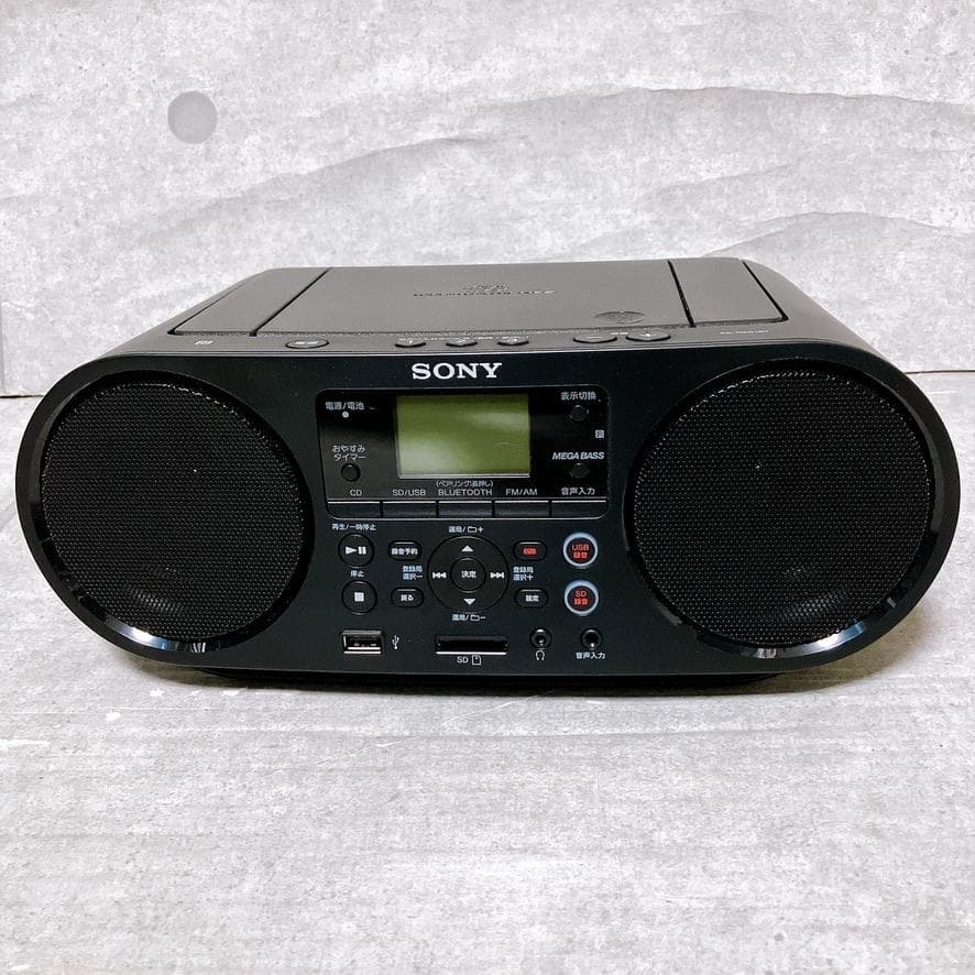【極美品】SONY ZS-RS81BT オーディオCDラジオ Bluetooth