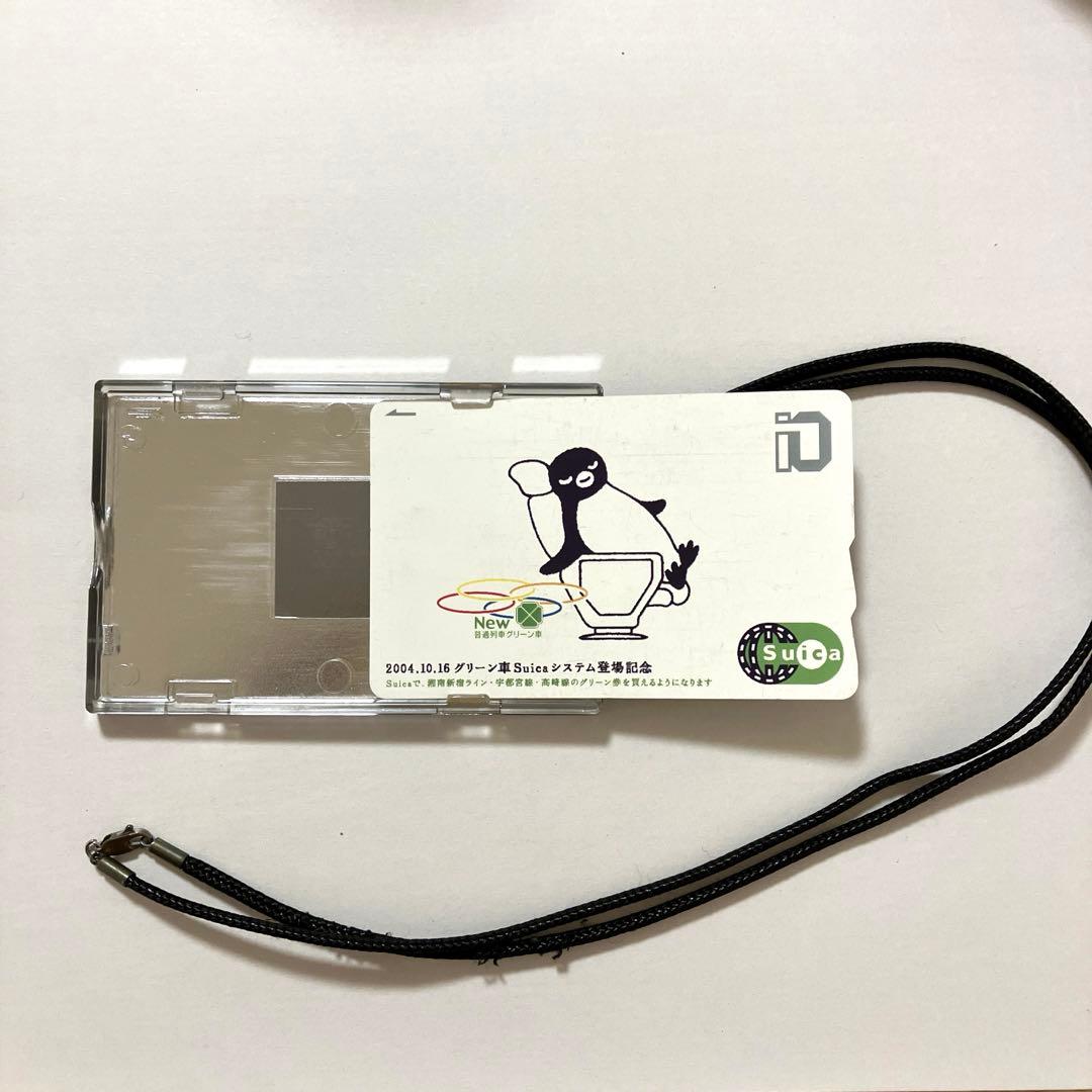 【中古】Suicaケース　ペンギン　改札　通学　通勤　JR東日本　かわいい