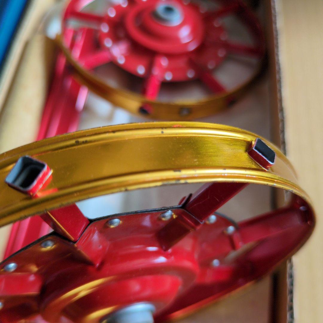 旭鯉　鯉のぼりセット　黒3.5m 赤2.5m　未使用　布製　シミあり