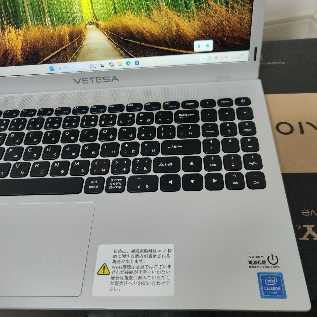 ♪*♪様 VETESA✨️15.6インチ✨️ノートPC✨️薄型✨️軽い