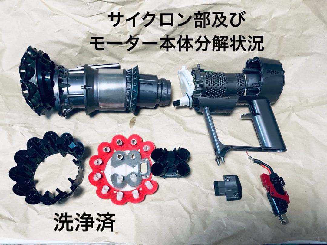 ダイソン ㉑V10SV12スタンド付２ヘッドから選択交換フィルター付パーツセット