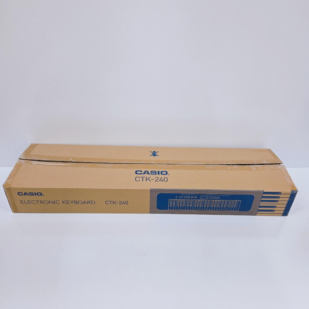 【美品】CASIO CTK-240 49鍵 電子キーボード 箱付き