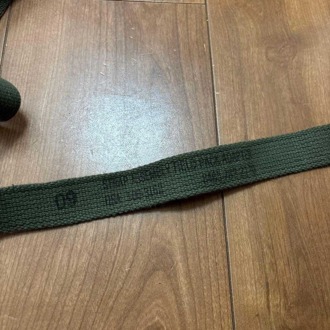 60s デッドストック　米軍実物　M56 フィールドパック ストラップ6個セット