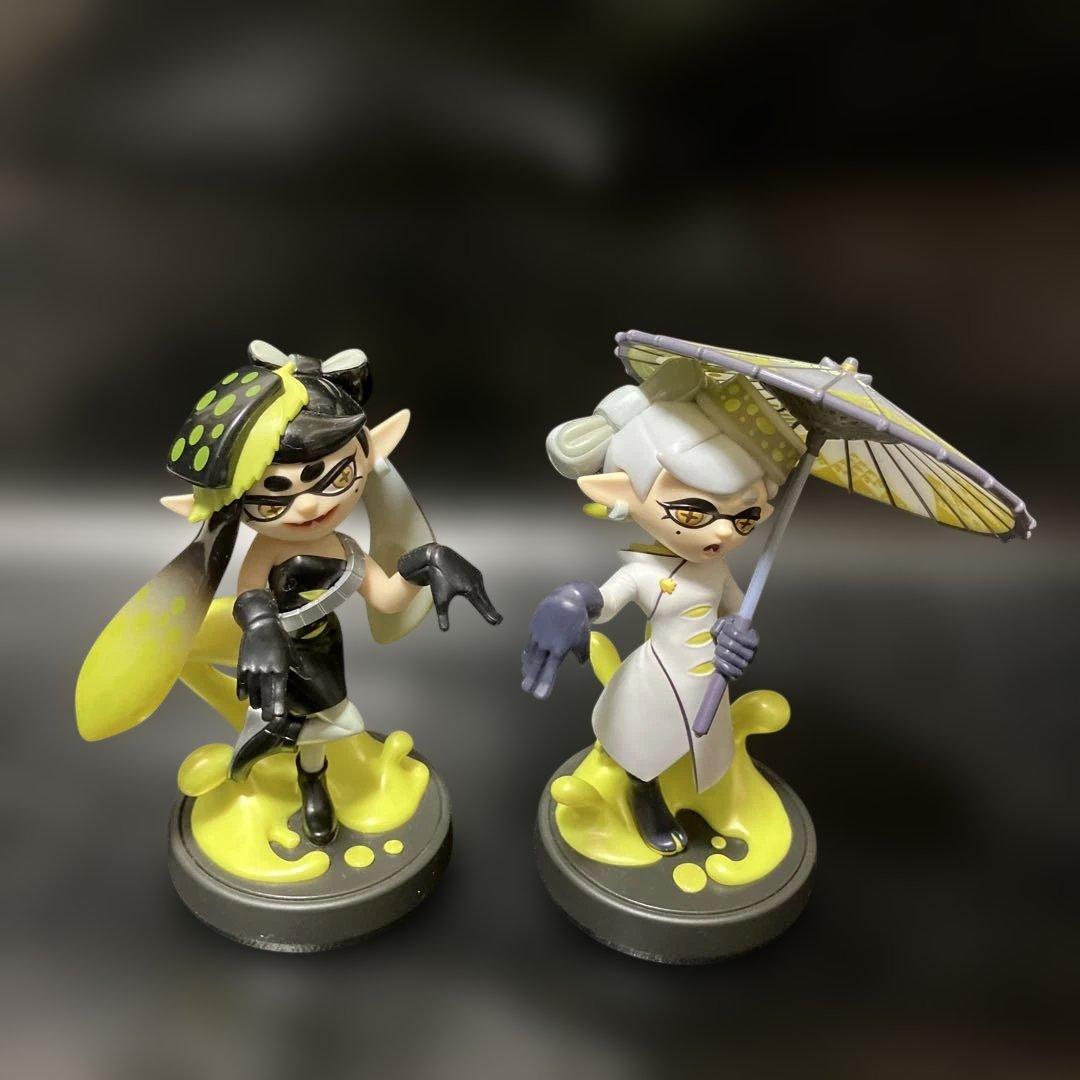 スプラトゥーン　amiibo 訳あり人気ガール　ホタル　アオリ　ヒメ　イイダ