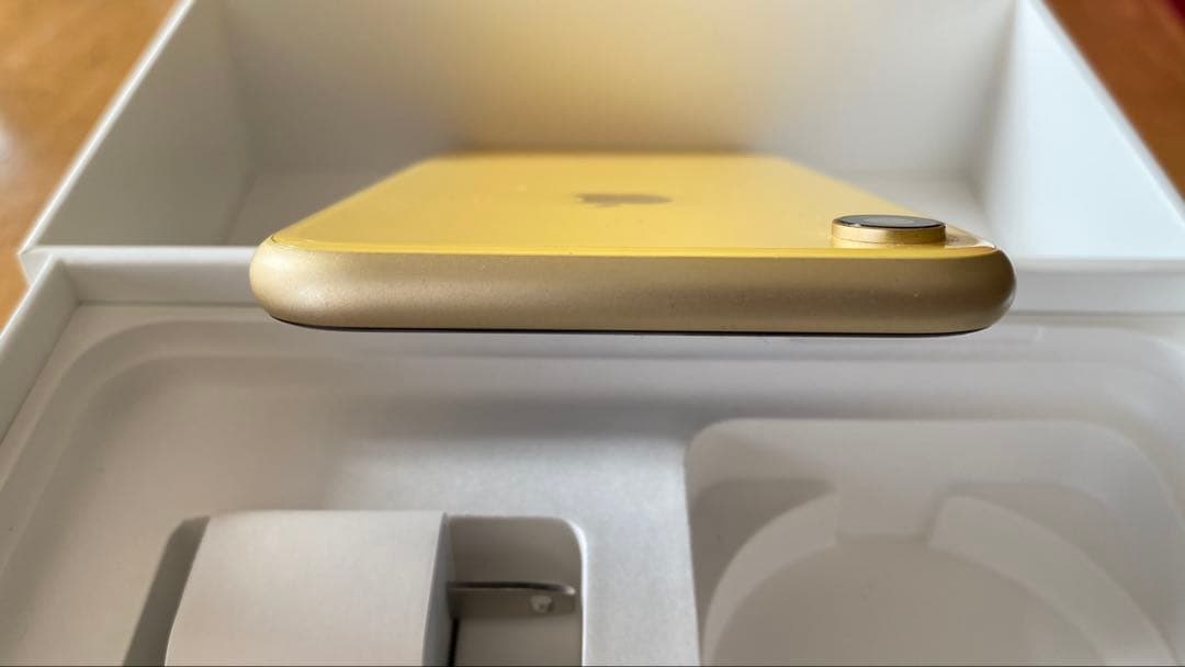 ★iPhoneXR 128GB イエロー★美品、完動品