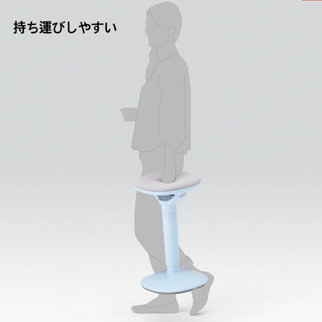 【美品】イトーキ　ミーティングチェア　ピッコ スツール