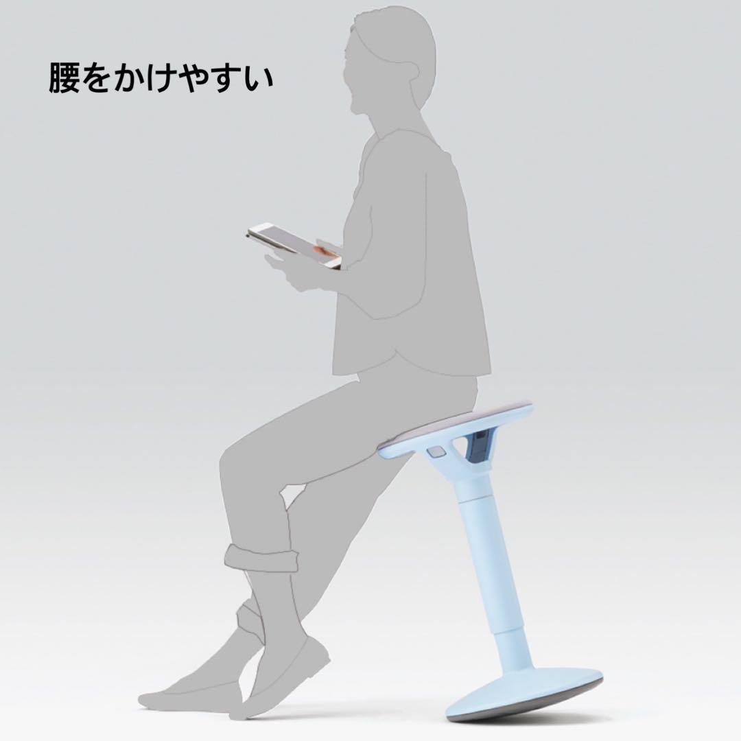 【美品】イトーキ　ミーティングチェア　ピッコ スツール