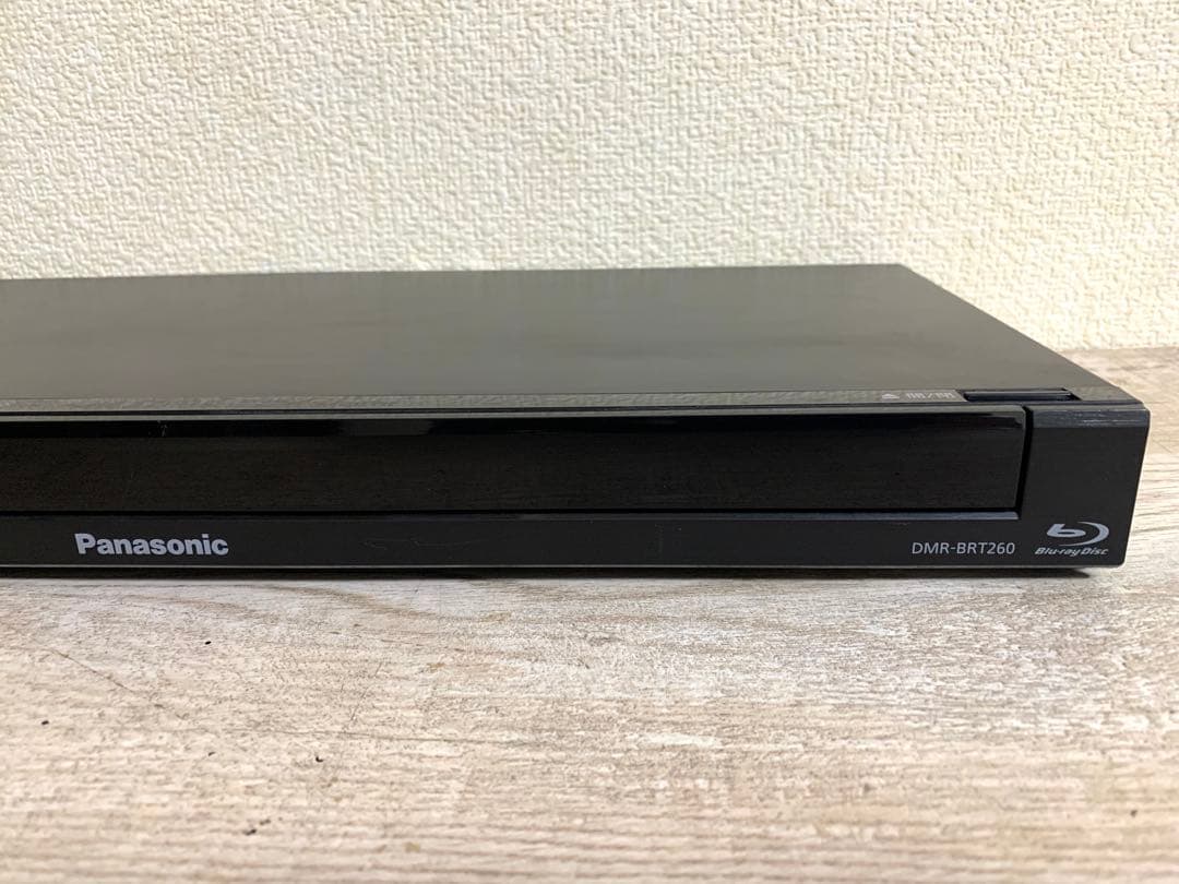 Panasonic DMR-BRT260 ブルーレイレコーダー　新品リモコン付き