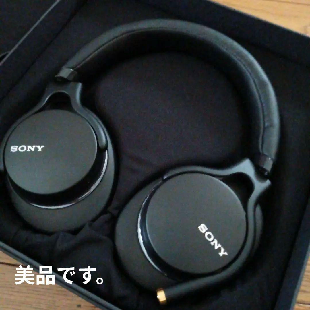 ステレオヘッドホン✩SONY MDR-1AM2 ブラック　快適な装着性