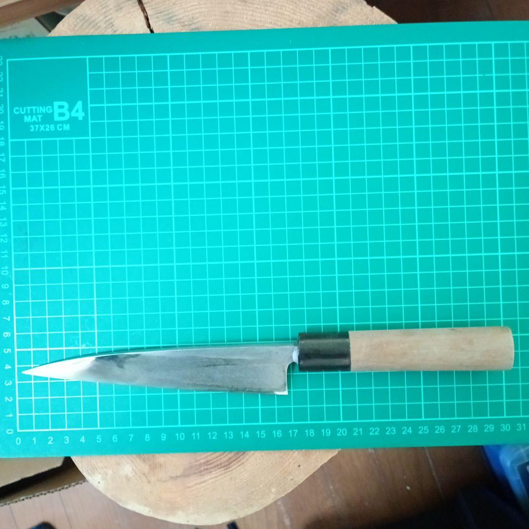 正本総本店 カスタム出刃包丁 中古研ぎ直し品