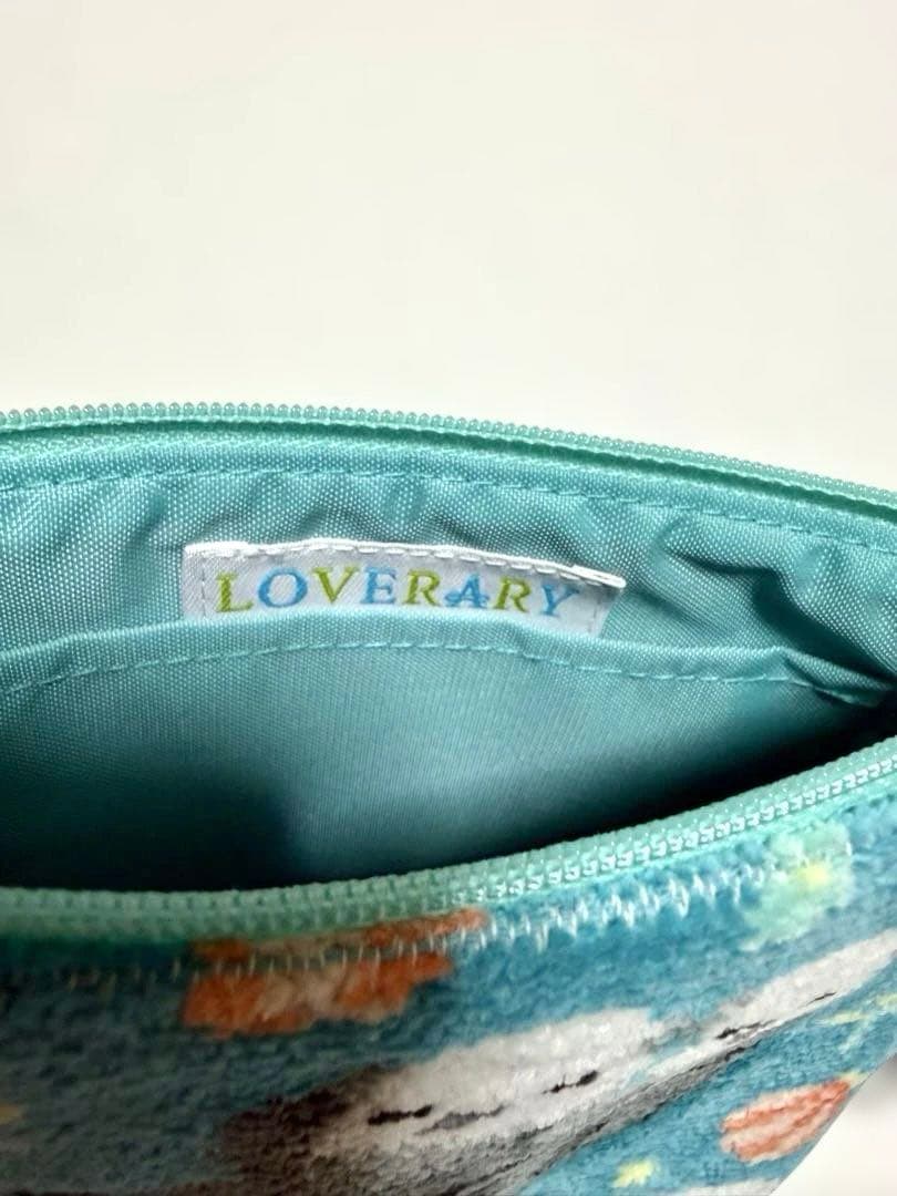 LOVERARY BY FEILER プカプカラッコ 舟型ポーチL