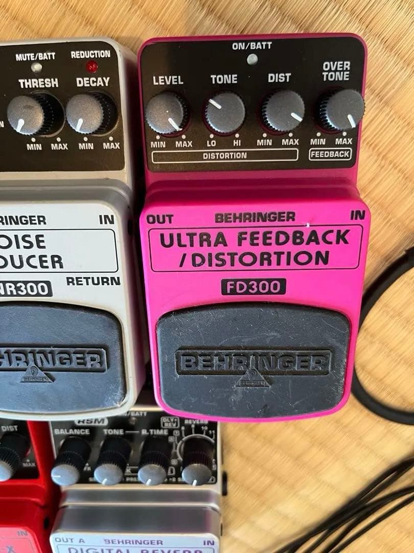 ベリンガー　エフェクターセット