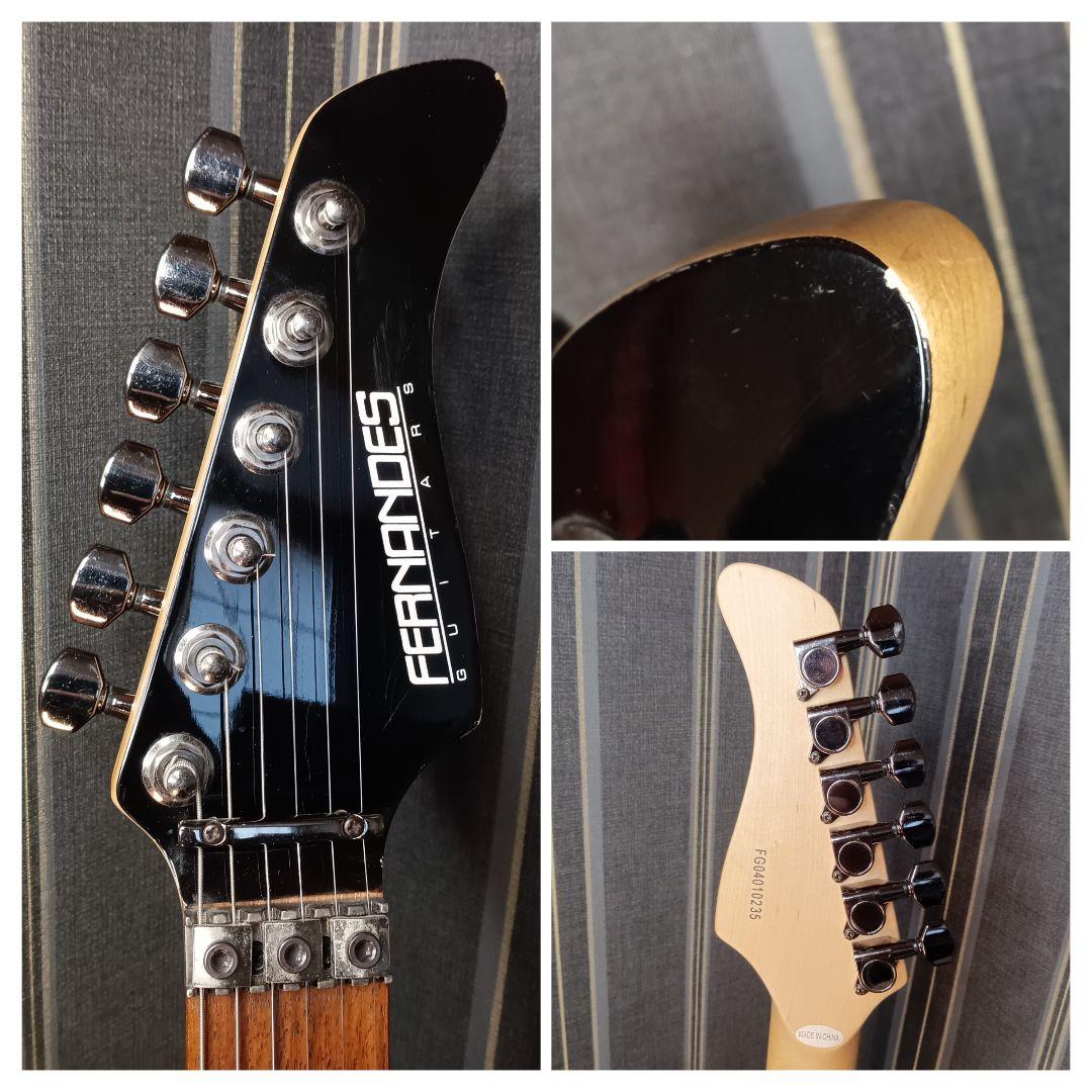 Fernandes FR-55S サスティナー フロイドローズ エレキギター
